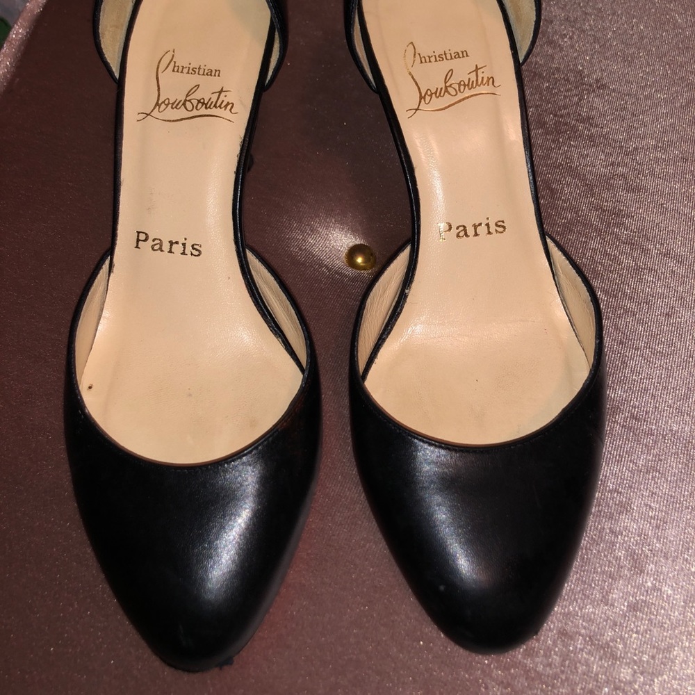 Christian Louboutin kitten heels